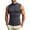 (New6)Dark Gray, variant on Thousandth Sleeveless Compression Shirts for Men Mock Neck Quick Dry Cooling Gym Athletic Tank Tops Moisture Wicking Tees Sport Running Tops