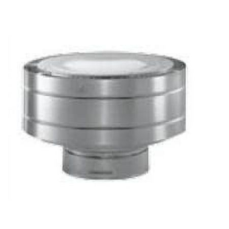 4 x 6 5/8 DirectVent Pro Aluminum Low Profile Termination Cap - 46DVA-VC