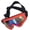 Red Frame, variant on Suodoka Dog Sunglasses UV Protection Windproof Eye Protective Colorful Lens Large Dog Goggles Glasses, White Frame, Outdoor Everyday Pet Accessories, One Size (7.09 in / 18 cm)