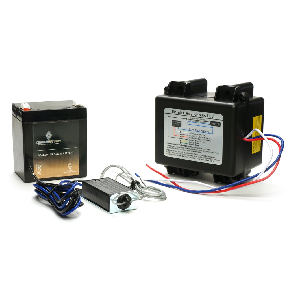 Details about   LED Trailer Electronic Electric Breakaway Kit 12V Battery Charger FREE SHIPPING! 