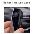 thumbnail image 3 of Tekuisi Black Remote Leather Key Bag Fob for Ix X7 I7 XM 2023 Case Cover Keychain, 3 of 6