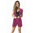 thumbnail image 3 of CONJUNTO SHORT Y CHALECO LARGO MagentaChica, 3 of 3