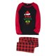 thumbnail image 4 of Conjuntos de pijamas navideños familiares a juego Grinch 2024, pijama de Grinch con parte superior y pantalones de pijama a cuadros, pijama de Grinch para niños y adultos para la familia, Hombres M, 4 of 4
