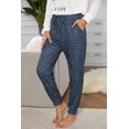 thumbnail image 4 of Women's Blue Breezy Leopard Joggers, 4 of 9