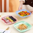 thumbnail image 6 of Darzheoy 7" Square Lightweight Plates, Deep Dinner Dishes, Camping Dinnerware for Serving Pasta Fruit, 6 of 7