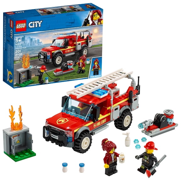 LEGO City Fire Chief Response Fire Truck 60231 Fire Rescue Building Set