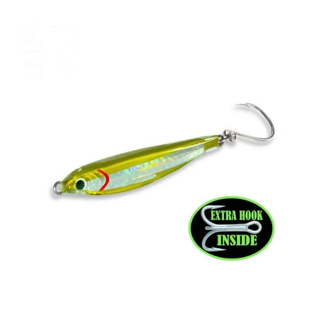 Fat Cow Epoxy Resin Fat Minnow Epoxy Resin Jig 3/4oz Olive