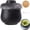 Multi-colored, variant on Vintage Ceramic Egg Steaming Cups with Lids Set, Multipurpose Cookware for Steaming Eggs/Soup/Pudding, Tableware for Home Kitchen