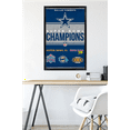 thumbnail image 6 of NFL Dallas Cowboys - Champions 23 Wall Poster, 22.375" x 34" Framed, 6 of 6