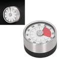 thumbnail image 4 of Minute Timer, Magnet Design High Accuracy Magnetic Timer 70db Alert  For Cooking White, 4 of 8