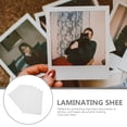 thumbnail image 3 of 20pcs Photo Transparent Laminating Sheets DIY Specimen Laminating Sheets, 3 of 7