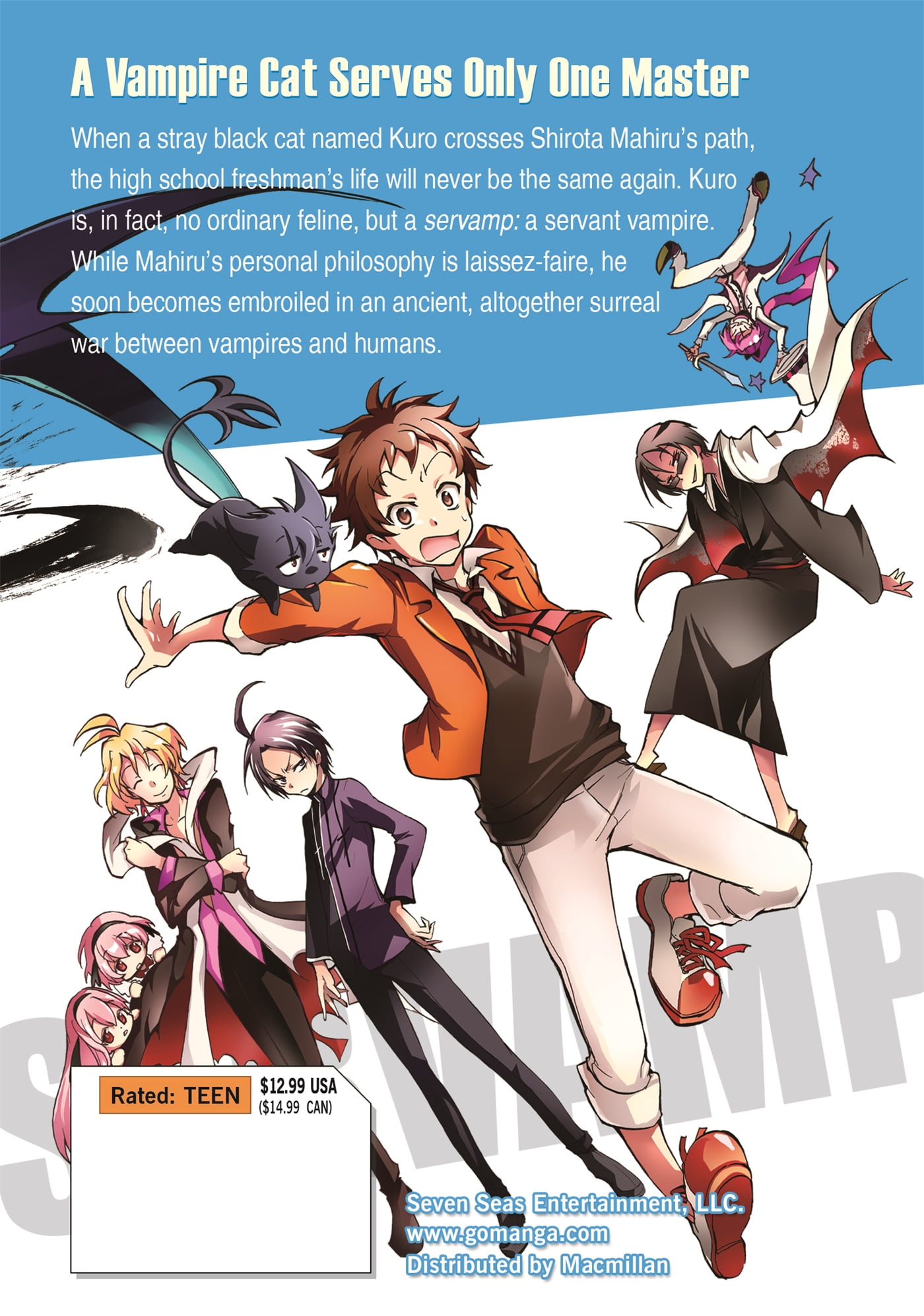 Servamp Vol 1 Walmart Com Walmart Com