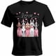 thumbnail image 1 of Camisetas para hombre, camisetas casuales de manga corta con diseño de perro, corazones y amor rosa, camisetas gráficas para adolescentes, niños y hombres., 1 of 8