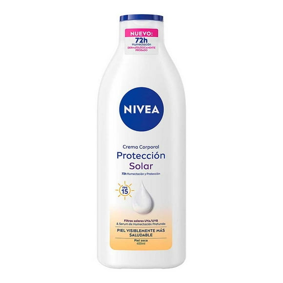 Crema corporal Nivea Protección Solar FPS15 400 ml