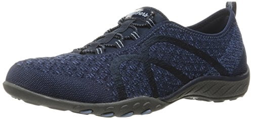 womens navy blue skechers