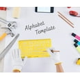 thumbnail image 6 of Traceease Alphabet Lettering Template,Upper & Lower Case Drafting Tools English Alphabet Stencils, 6 of 6
