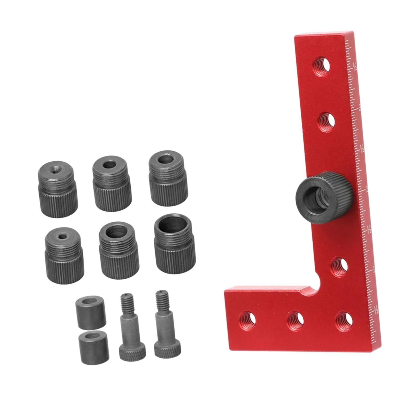 Fzaqwen Woodworking Joints Tool for Wood Dowel Jig Woodworking Hole Drill Locate Tool inch