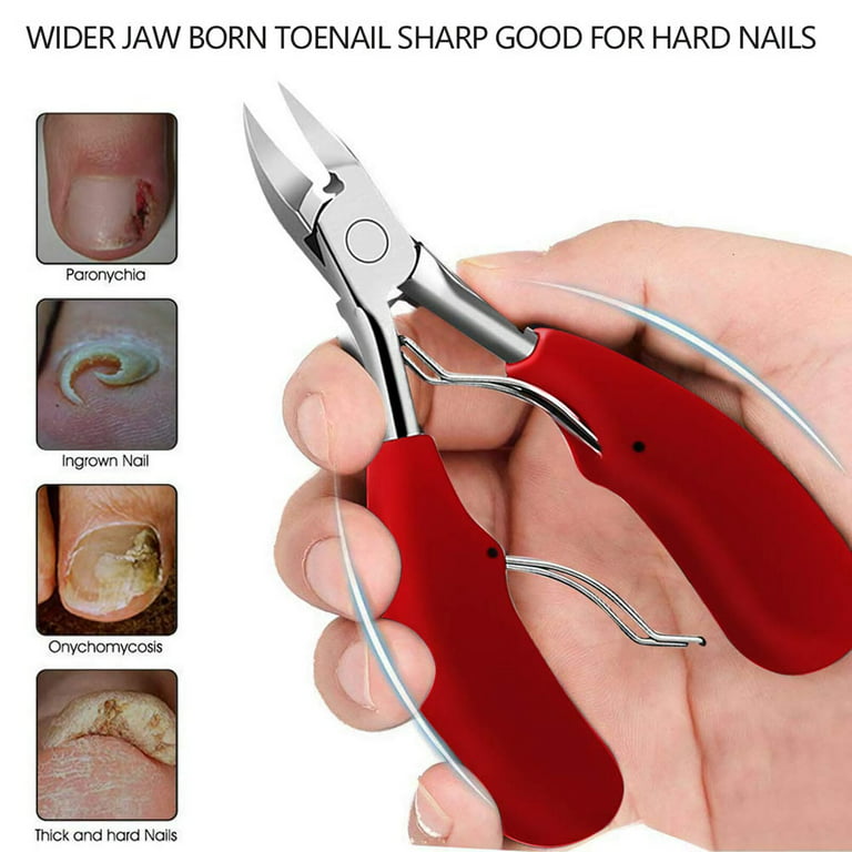 Nail Clippers, Precision Clippers for Thick Nails or Ingrown