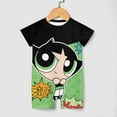 thumbnail image 3 of The Powerpuff Girls Baby Romper Short Sleeve Bodysuits Soft Rompers Summer Clothes One-Piece Jumpsuits Outfits 12-18M, 3 of 7
