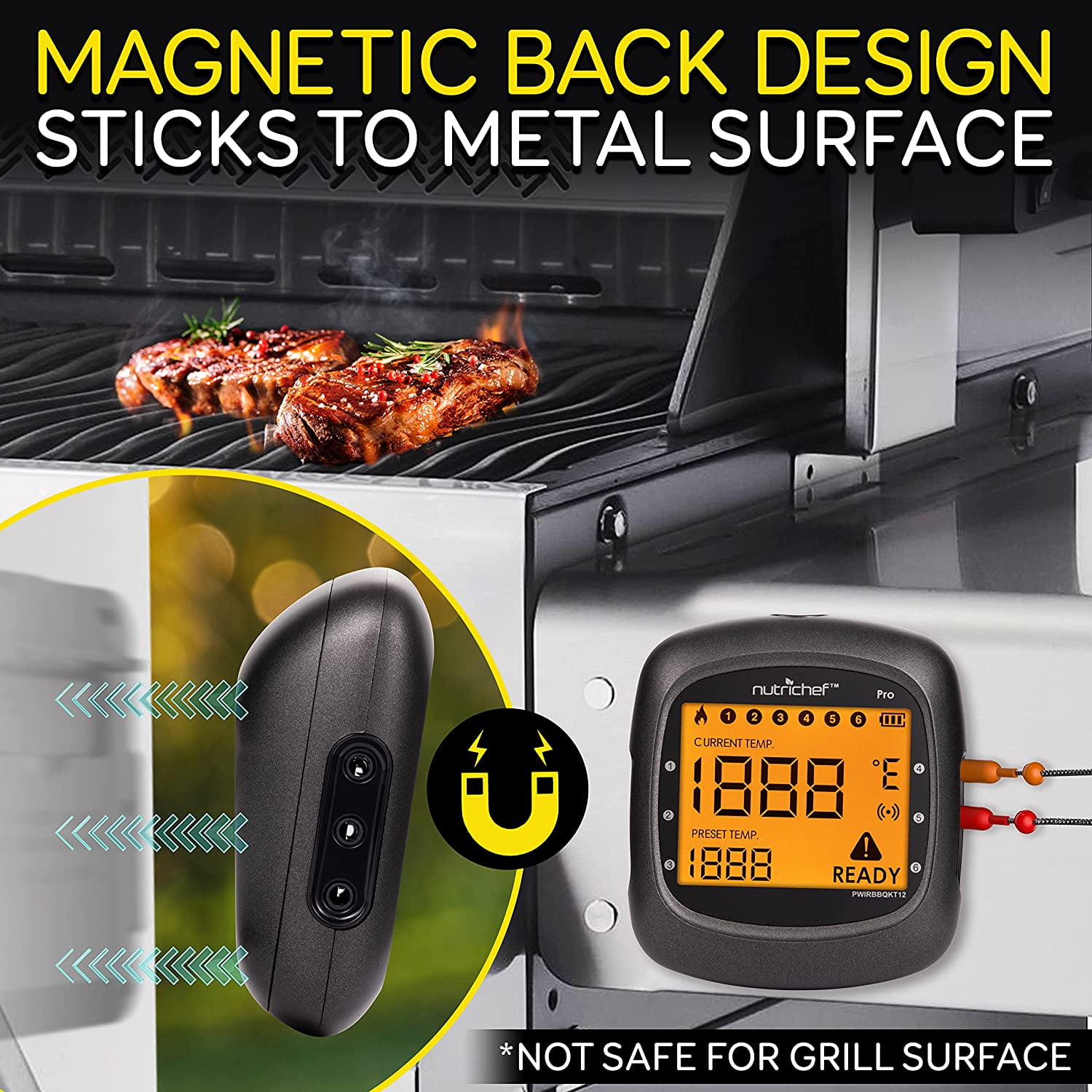 CMS07 - Smart Bluetooth Barbeque Thermometer