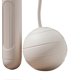 thumbnail image 4 of Corde à sauter silencieuse et lestée, portable, sans corde, pour adultes et étudiants, idéale pour le fitness, blanche, 4 of 4