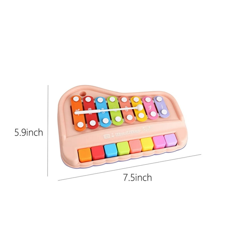 Feltree Education Toys Clearance 2 In 1 Baby Piano Xylophone Toy