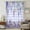 Lavender, variant on Purple Flowers Sheer Curtains 45 Inches Long for Bedroom, Weeping Spring Floral Rustic Pastoral Light Filtering Privacy Drapes, Breathable Semi Sheer Short Window Treatment for Kitchen Cafe Bathroom