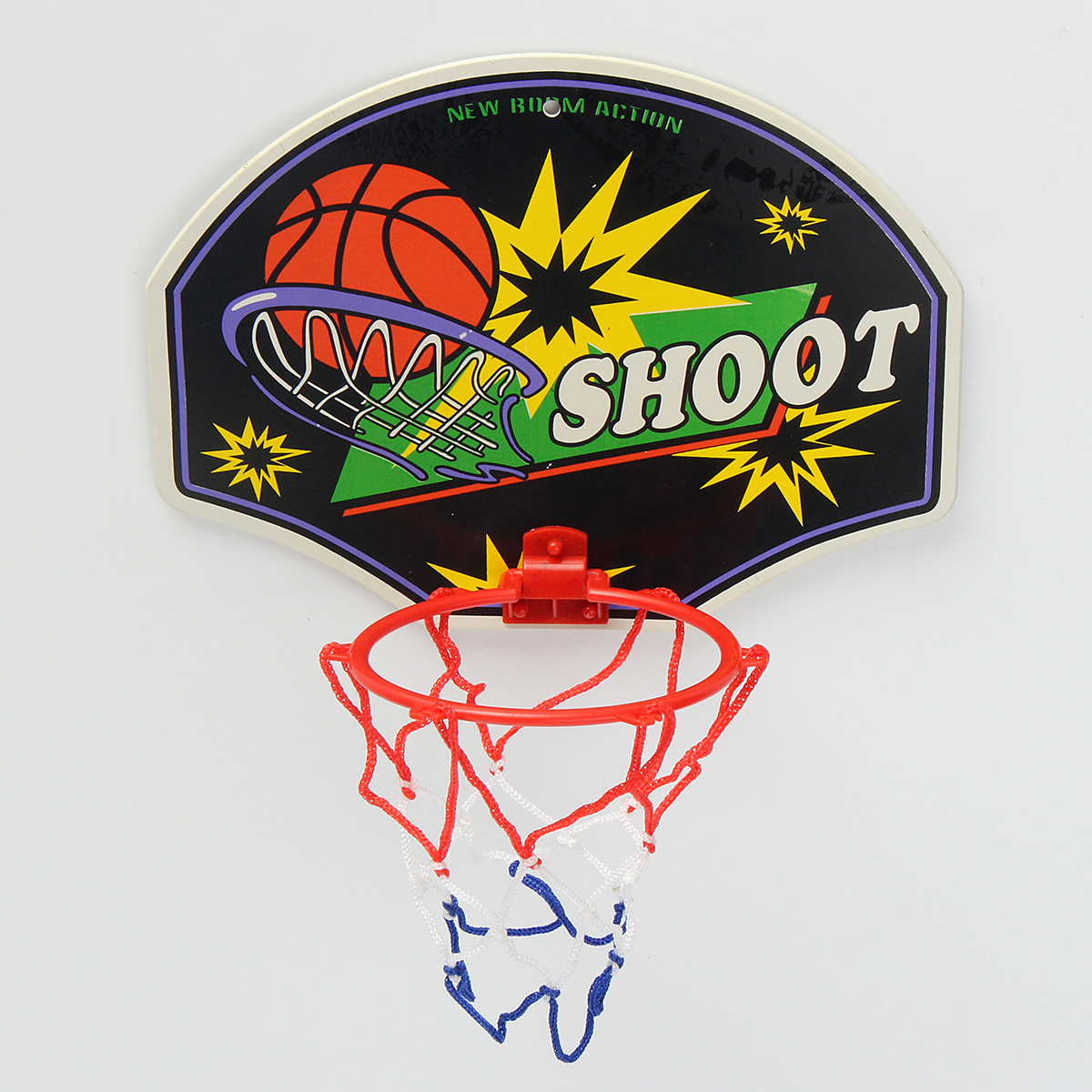 Mini Backboard Hoop Net Set Basketball System With Basketball Indoor