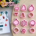 thumbnail image 3 of Clay Cutters Keoker Christmas Polymer, kit de 12 formas, 3 of 6