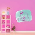 thumbnail image 3 of Cute Baby Cartoon Elephant watercolor Wall Design Wall Art Sticker Designs Vinyl Stickers For Home House Walls Rooms Windows Bedroom Decoration Size (20x20 inch), 3 of 3