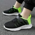 thumbnail image 2 of Xiaoxatg Girls Casual Sneakers For Kids And Teens Age 7 15 Lightweight Breathable Fashion Footwear With Fixed Design Comfortable Wear 10.5-11 Years Green, 2 of 9