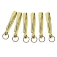 thumbnail image 1 of 6 llaveros japoneses con anzuelo de pesca, accesorios de artesanía de cuero, cartera artesanal. áurea clara, 1 of 9