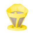 thumbnail image 2 of Tasse Réutilisable Cafetière à Verser Goutte d'Eau Café avec Filtre en Papier Jetable Outil Jaune, 2 of 5