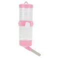 thumbnail image 3 of Hamster Water Bottle, Automatic No Drip Drinking Guinea Pig Water Dispenser for Rats Glass Fountain Small AnimalsPink 125ML, 3 of 8