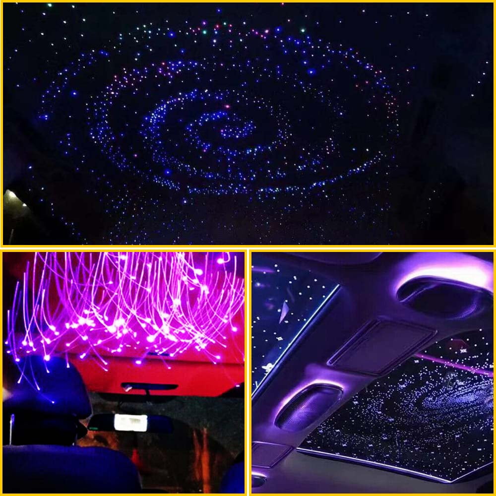 500pc Fiber Optic Car Home Headliner Star Light Kit Roof Ceiling Lights Remote