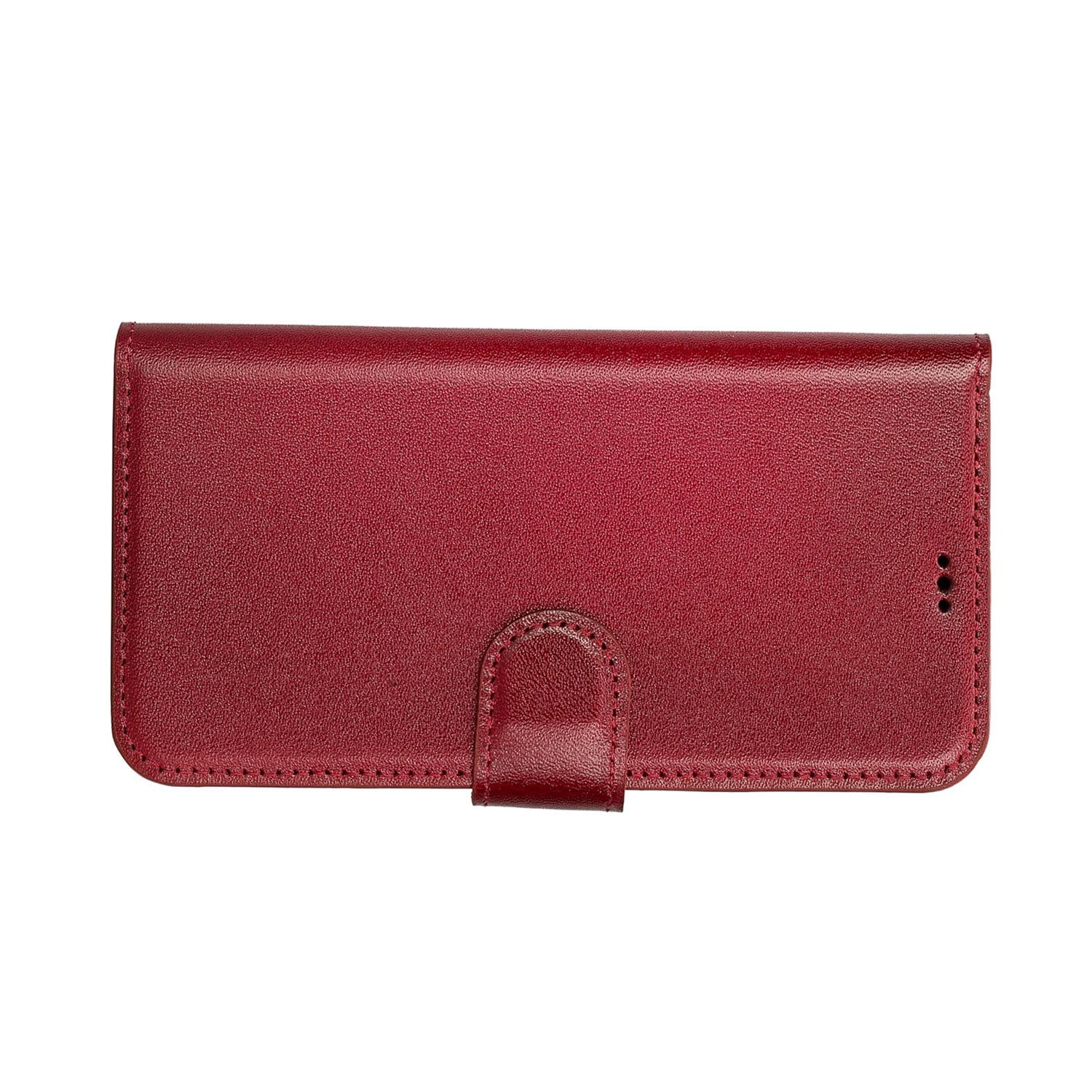 Classic Strong Magnet Wallet Case for iPhone 17 Pro - Red