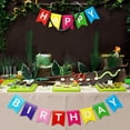 thumbnail image 3 of Rainbow Happy Birthday Banner, 16 * 20 cm Letras multicolores Fiesta de cumpleaños Decoración colgante TUNC Sencillez, 3 of 5
