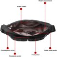 thumbnail image 3 of Women Shoulder Bags Nylon Crossbody Purse Bags Waterproof Messenger Purses and Handbags Black, 3 of 4