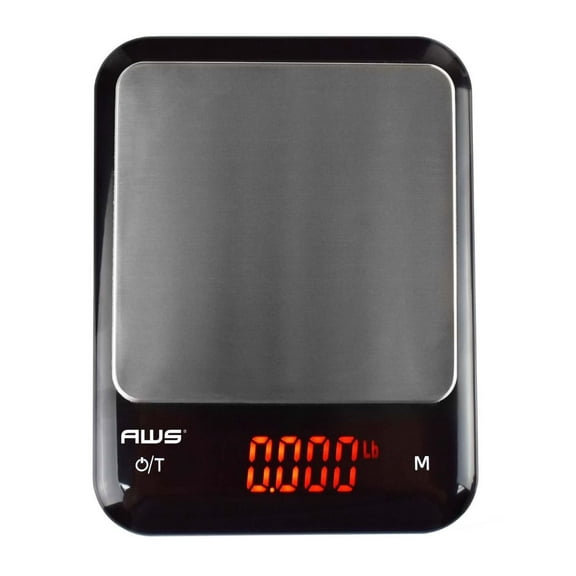 American Weigh Scales KF-5kg USB Rechargeable Kitchen Scale With Cover Bowl