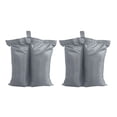 thumbnail image 2 of 2 Pcs Sacs de Sable en Tissu Oxford Sacs de Sable pour Gazebo Sac de Sable en Tissu Oxford Base de Parasol Sacs de Poids Fournitures Extérieures, Gris, 2 of 9