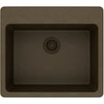 thumbnail image 2 of Elkay ELG2522MC0 Quartz Classic 25 in. x 22 in. x 9-1/2 in., Single Bowl Top Mount Sink (Mocha), 2 of 3