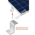 thumbnail image 3 of TEKTRUM UNIVERSAL 150W  36V SOLAR PANEL BATTERY CHARGER KIT FOR GOLF CART, 3 of 6