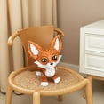 thumbnail image 2 of Flexible Articulated Foxes Fidgets Toy Desktop Pet Decorations 3 Dimensions Printed Foxes Realistic Hairless Foxs Statue, 2 of 7