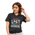 thumbnail image 6 of VILOVE Women Last Day of School Teacher Shirt Funny Teacher T-shirts Teachers Day Tees Teacher Life Casual Tops, 6 of 9