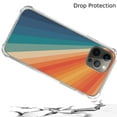 thumbnail image 4 of Retro 70s Stripes Case Compatible with iPhone 14 Pro,Unique Art Design TPU Shock-proof Full Cover, 4 of 6