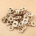 thumbnail image 4 of Shisuyan DIY Circle Wood Slices Natural Wood Color 200Pcs 1In, 4 of 8