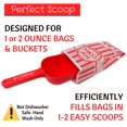 thumbnail image 2 of Poppy's Popcorn Scoop and Popcorn Bags Bundle, Nostalgic Popcorn Accessories for Popcorn Machine and Popcorn Bar, Popcorn Scooper and Bags for Carnival|Movie Night|Circus Party Supplies (50), 2 of 13
