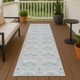 thumbnail image 6 of Addison Rugs Chantille Indoor/Outdoor Transitional Floral Silver Machine Washable Runner Rug, 2'3" x 7'6", 6 of 7