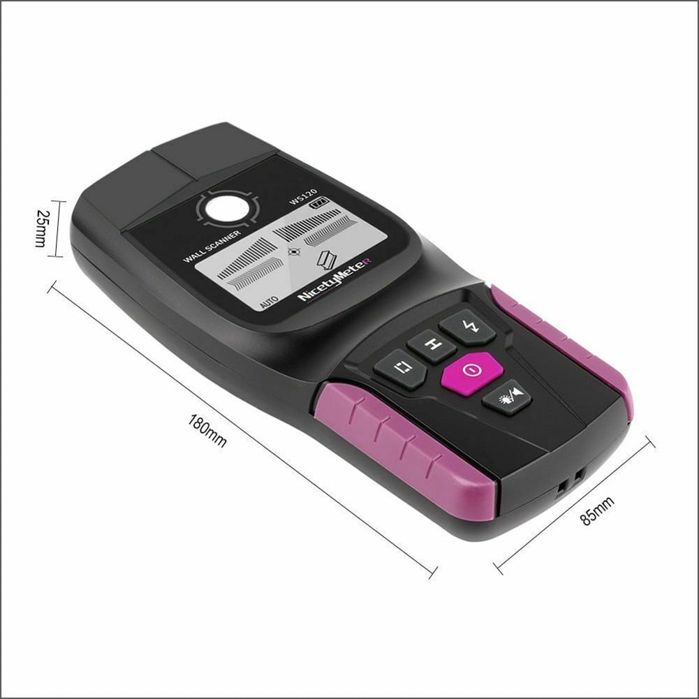 Wall Scanner Digital Wall Detector Live Wires Cable PVC Water Pipe Metal Finder