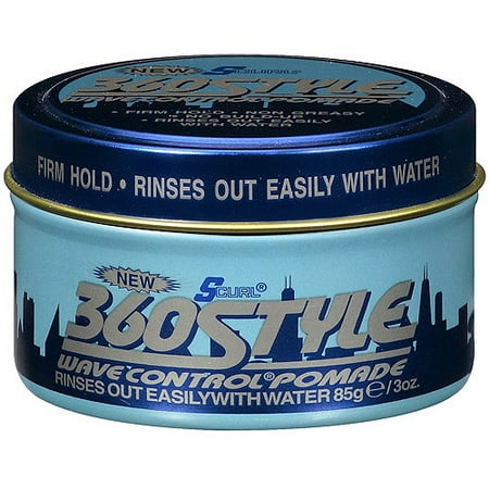 S Curl 360 Style Wave Control Pomade 3 Oz Walmart Com
